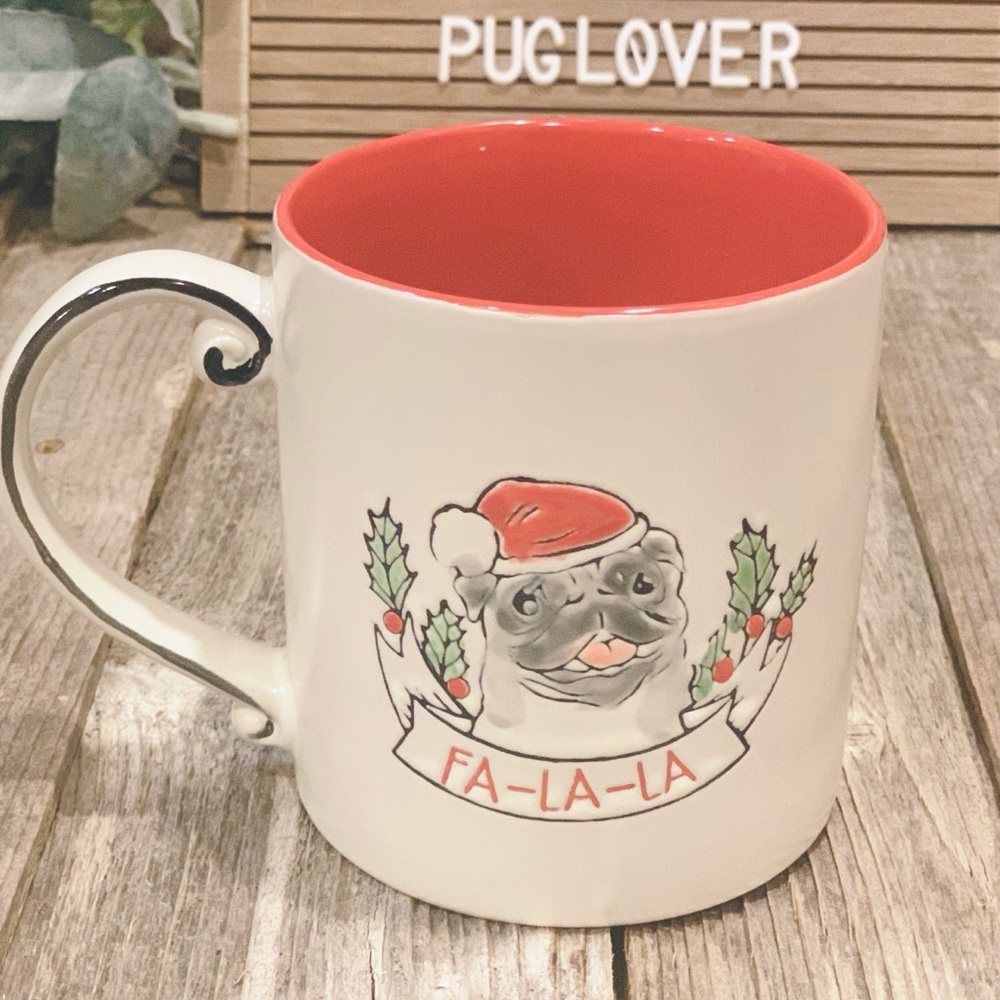Pug Mug { FA - LA - LA }